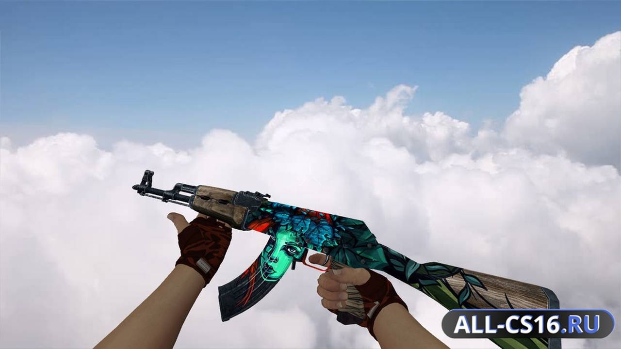 Модель оружия для CS 1.6 - AK-47 AK-47 Cursed Ivy