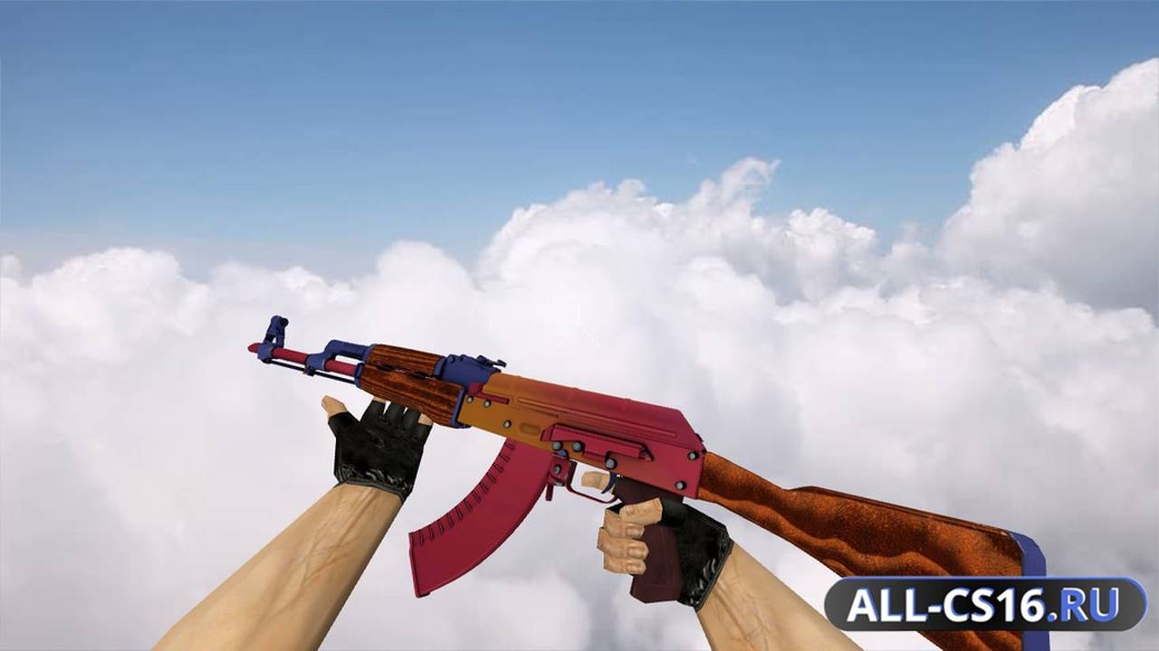 Модель оружия для CS 1.6 - AK-47 AK-47 Fade