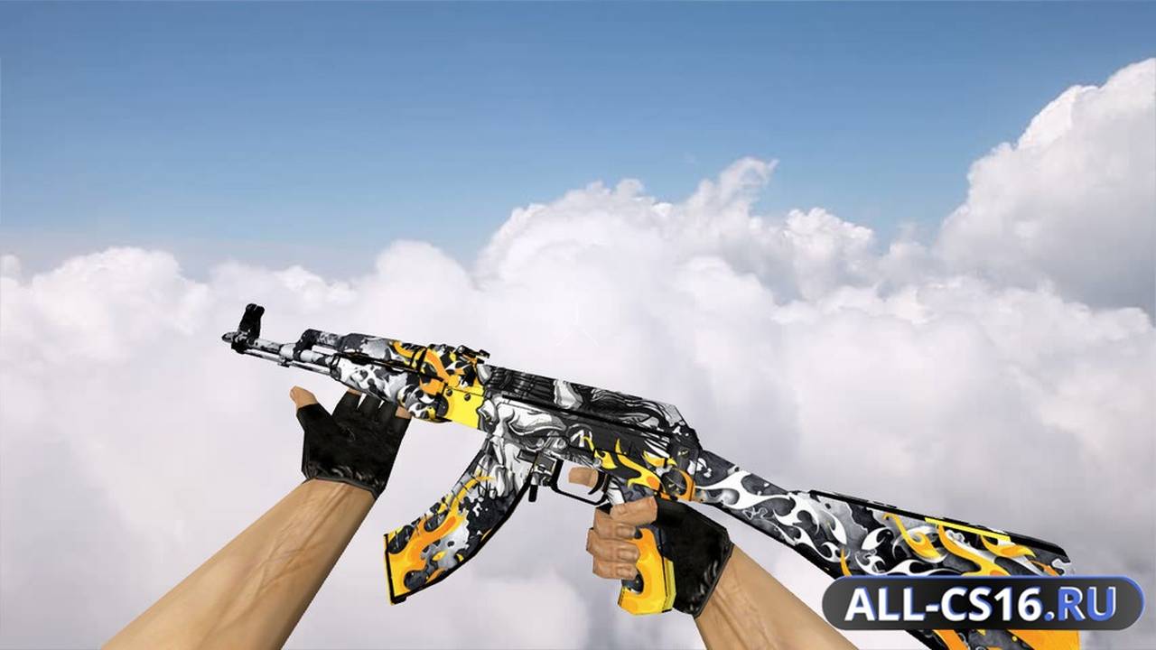 Модель оружия для CS 1.6 - AK-47 AK-47 Firewalker
