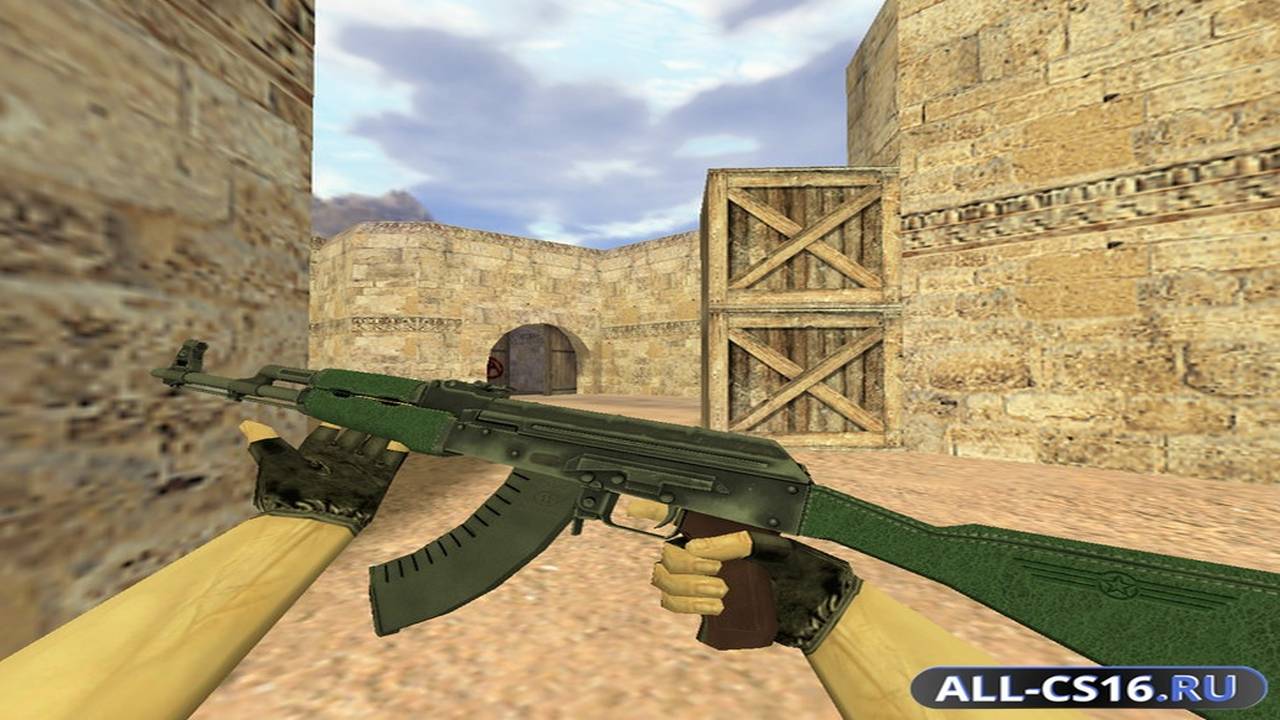 Модель оружия для CS 1.6 - AK-47 АК-47 Первый класс