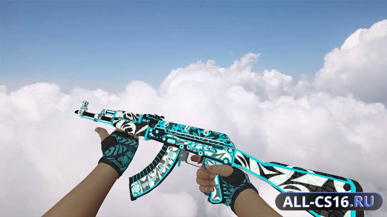 Модель оружия для CS 1.6 - AK-47 AK-47 Frontside Misty