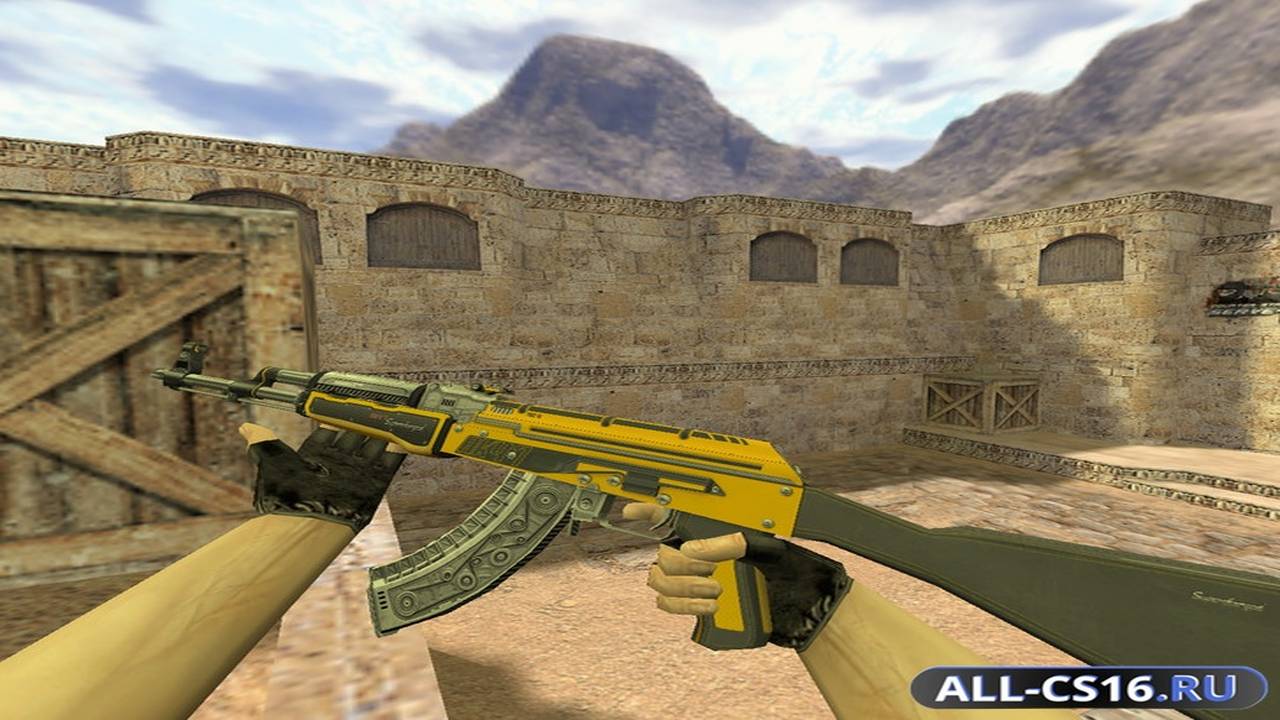 Модель оружия для CS 1.6 - AK-47 АК-47 Топливный инжектор
