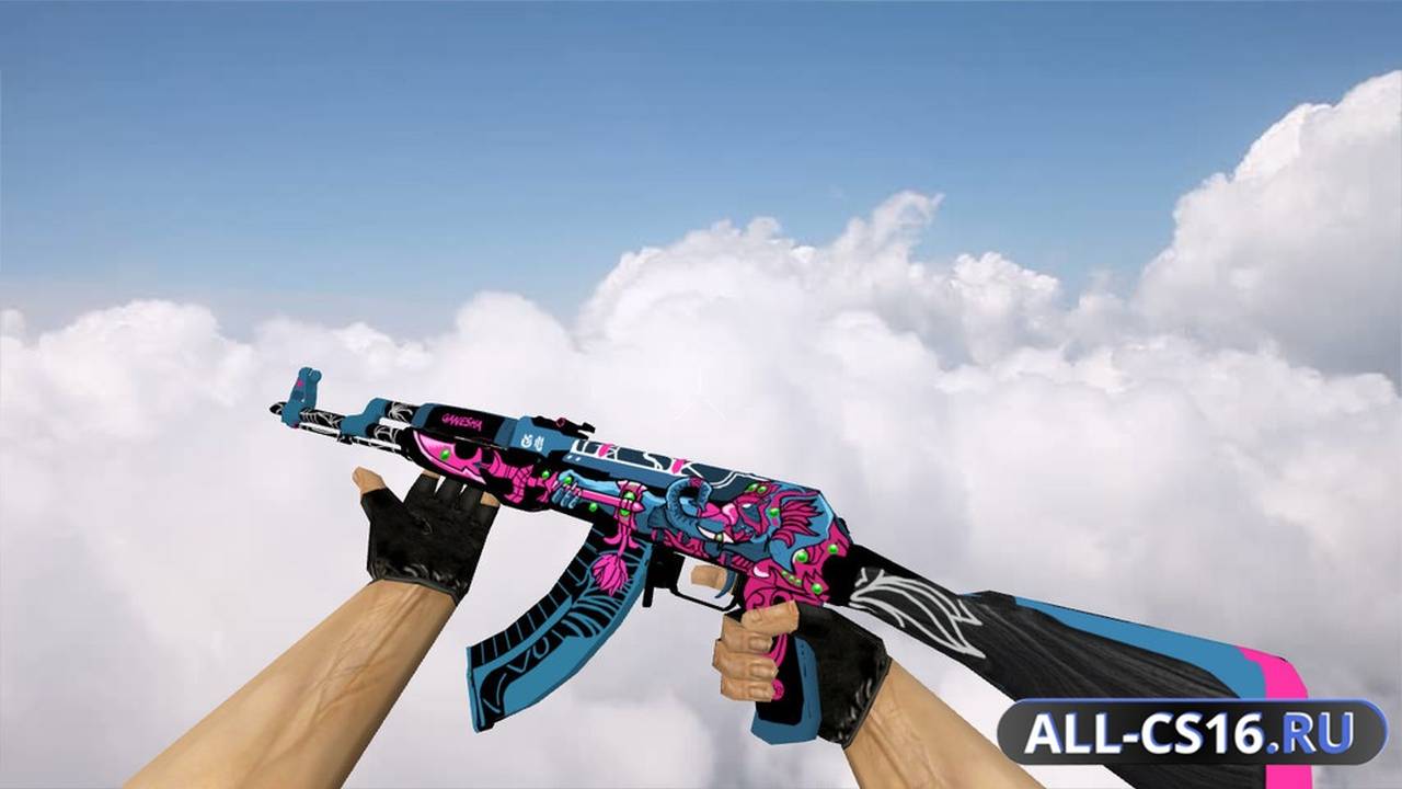 Модель оружия для CS 1.6 - AK-47 AK-47 Ganesha v2