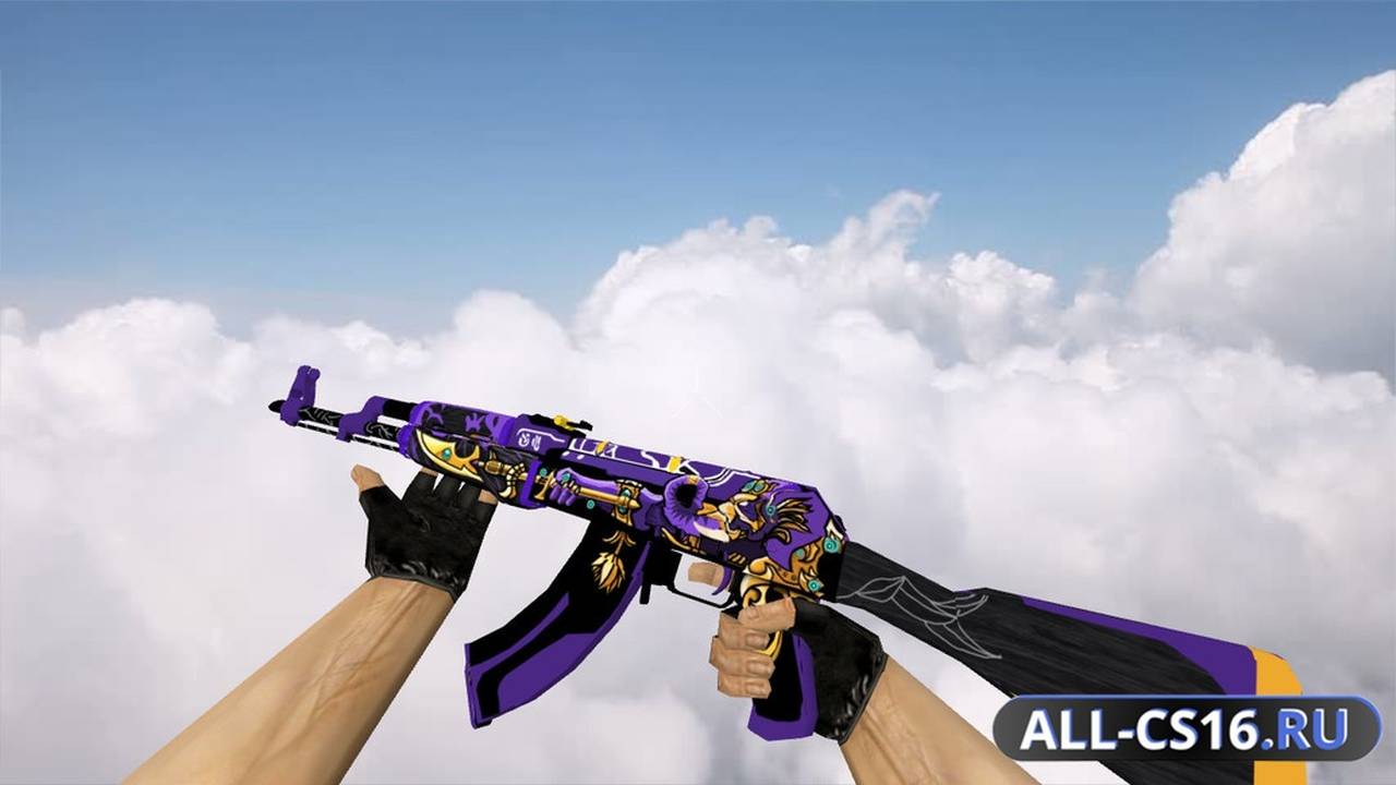 Модель оружия для CS 1.6 - AK-47 AK-47 Ganesha