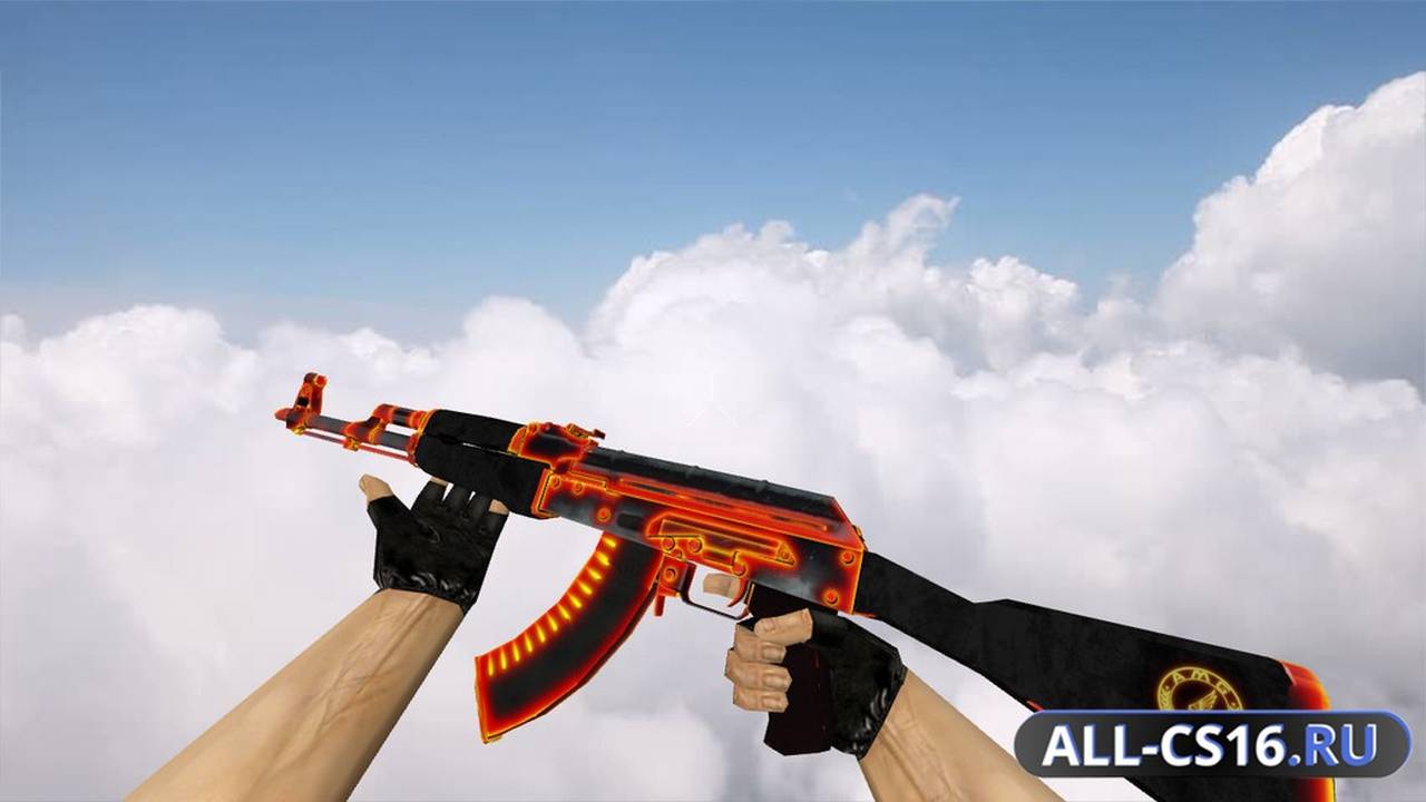 Модель оружия для CS 1.6 - AK-47 AK-47 Heat