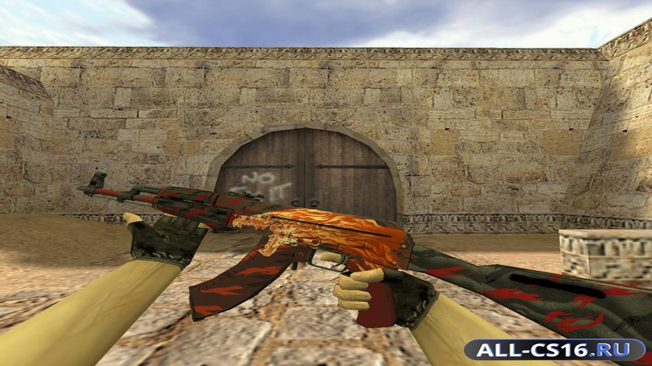 Модель оружия для CS 1.6 - AK-47 АК-47 Вой