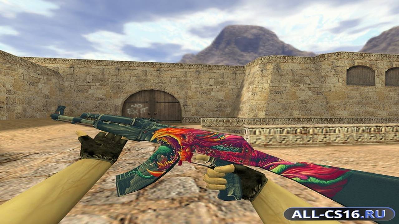 Модель оружия для CS 1.6 - AK-47 АК-47 Скоростной зверь