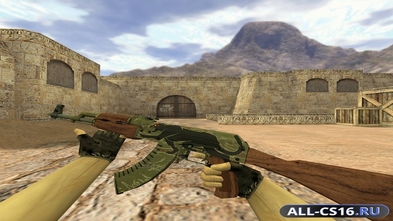 Модель оружия для CS 1.6 - AK-47 АК-47 Ягуар