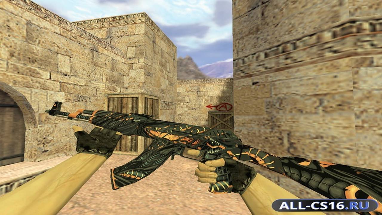 Модель оружия для CS 1.6 - AK-47 АК-47 Мерес