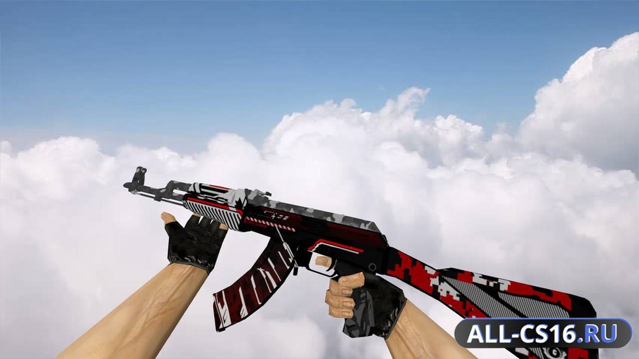 Модель оружия для CS 1.6 - AK-47 AK-47 Military Carbon