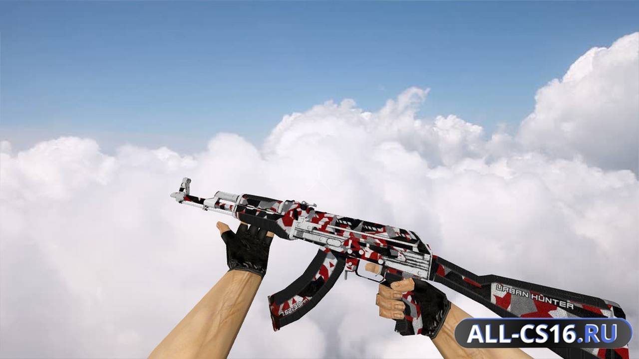 Модель оружия для CS 1.6 - AK-47 AK-47 Modern Hunter
