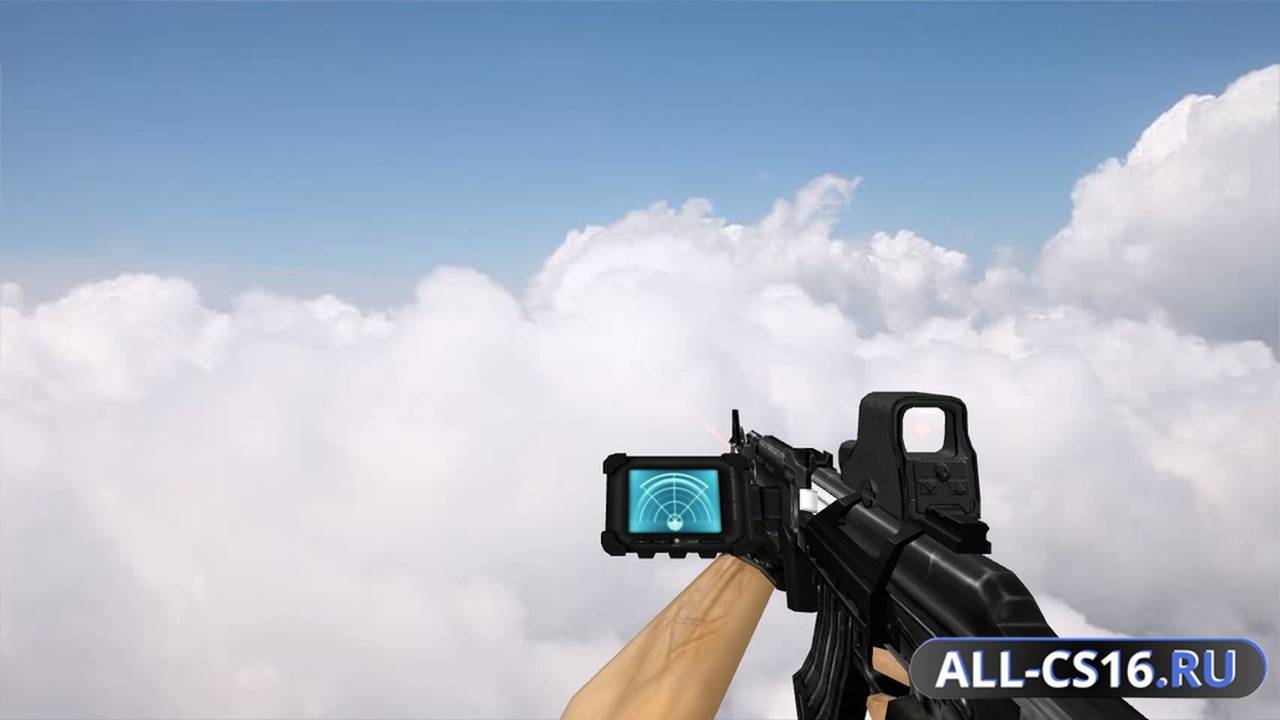 Модель оружия для CS 1.6 - AK-47 AK-47 Modern Soldier