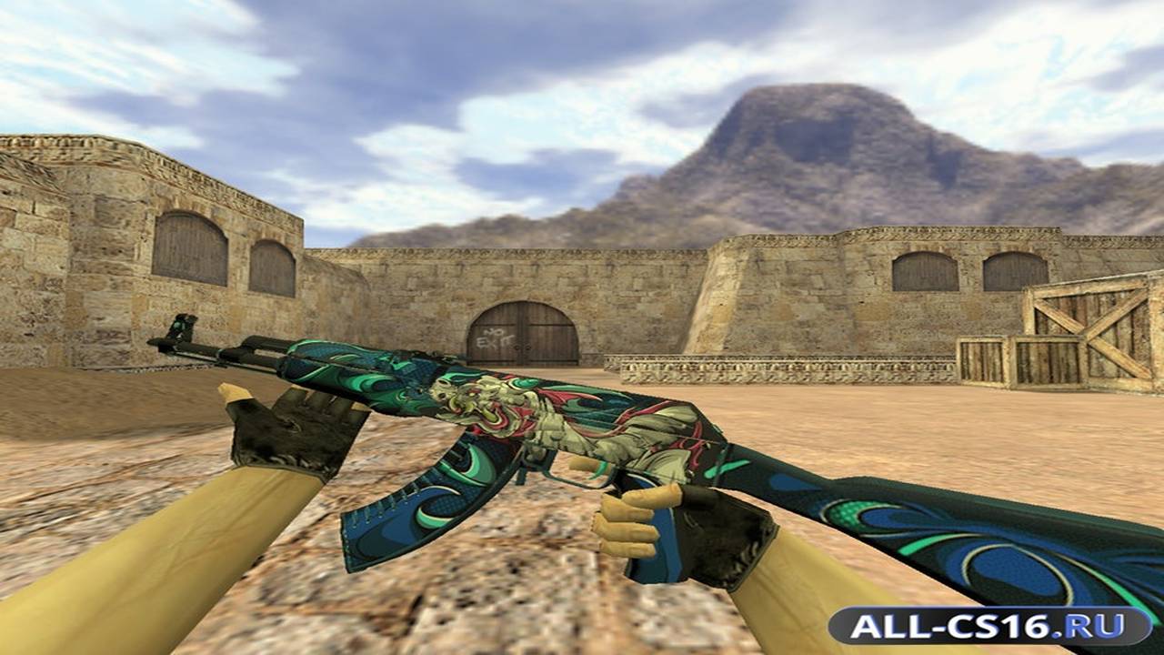 Модель оружия для CS 1.6 - AK-47 АК-47 Кошмар