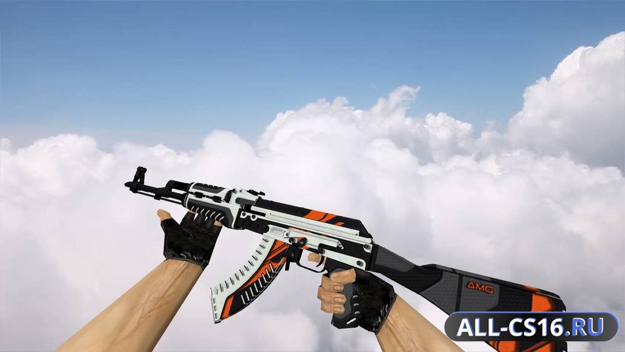 Модель оружия для CS 1.6 - AK-47 AK-47 Orange Vulcan