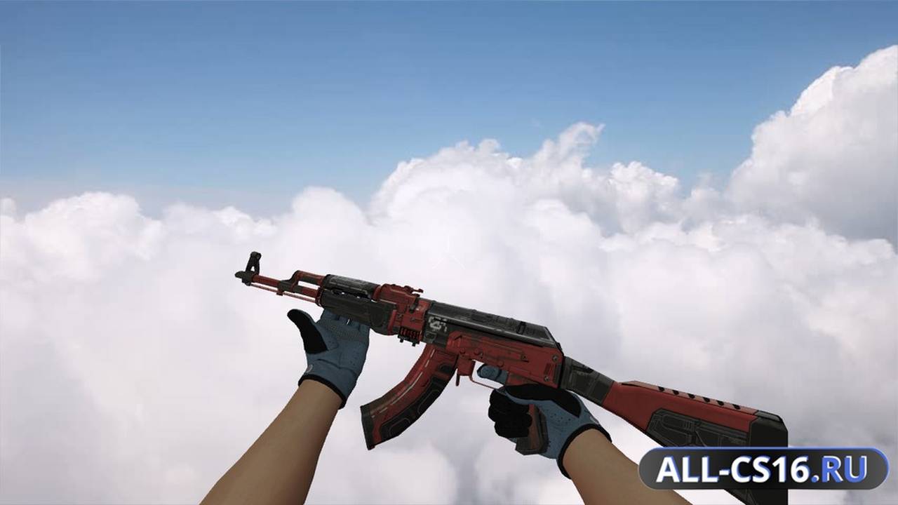 Модель оружия для CS 1.6 - AK-47 AK-47 Orbit Mk01 Sporty Gloves