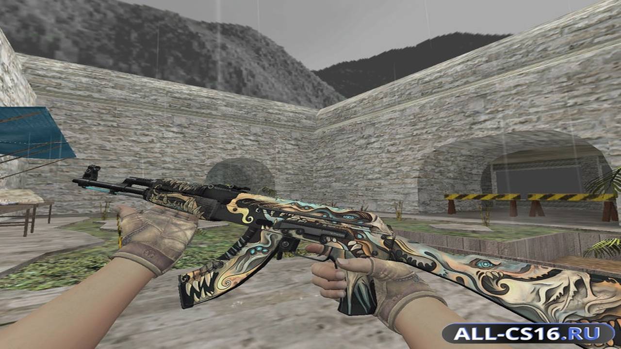 Модель оружия для CS 1.6 - AK-47 Фантомный вредитель