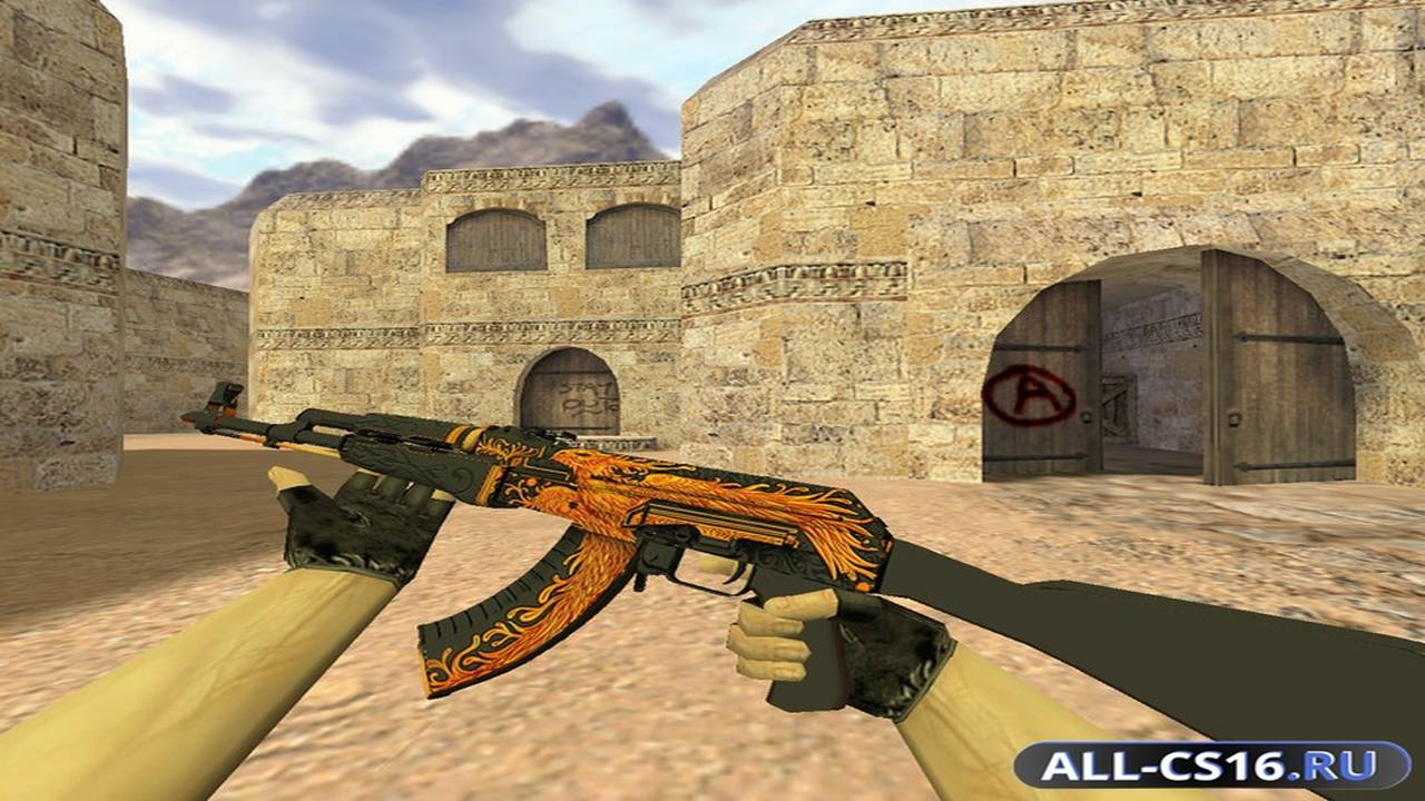 Модель оружия для CS 1.6 - AK-47 АК-47 Феникс