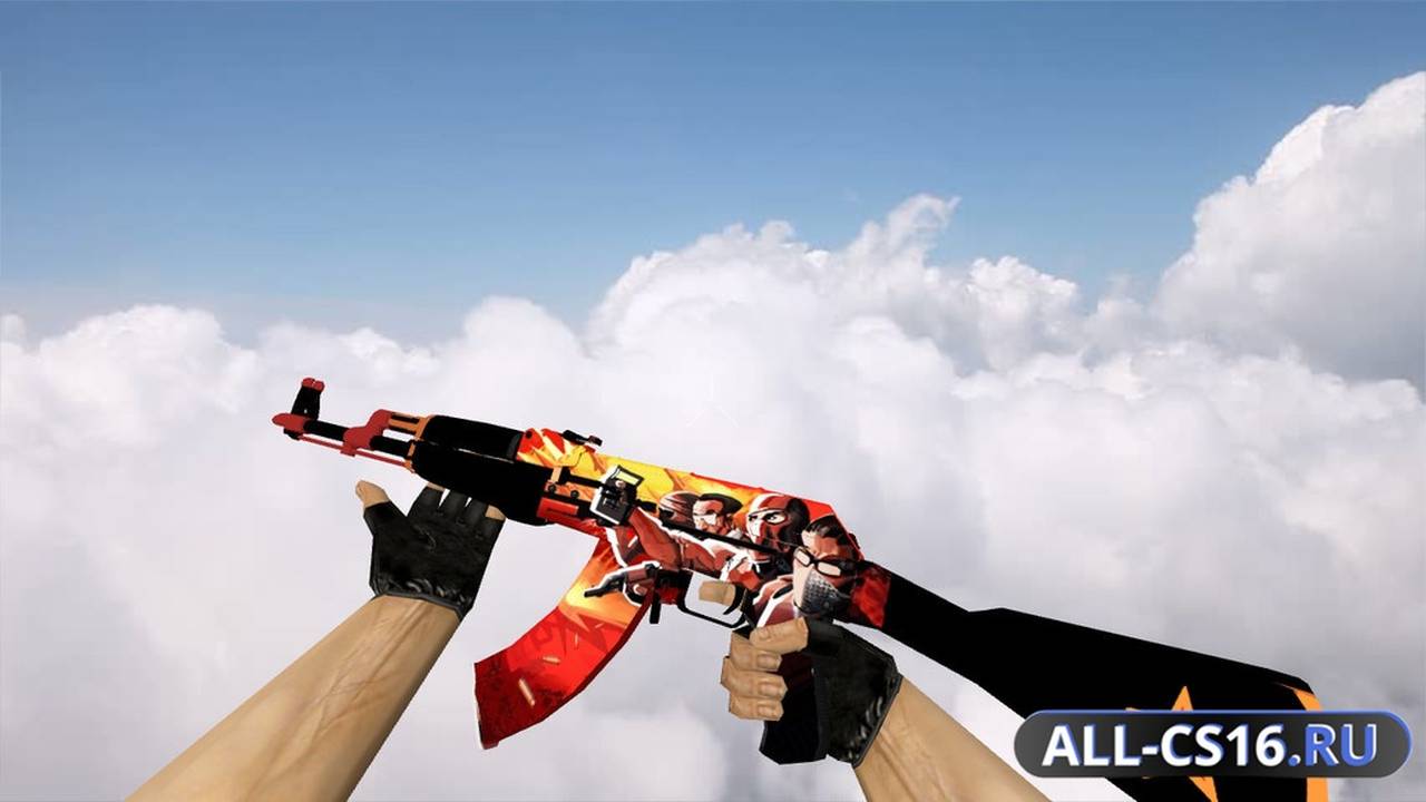 Модель оружия для CS 1.6 - AK-47 AK-47 Propaganda