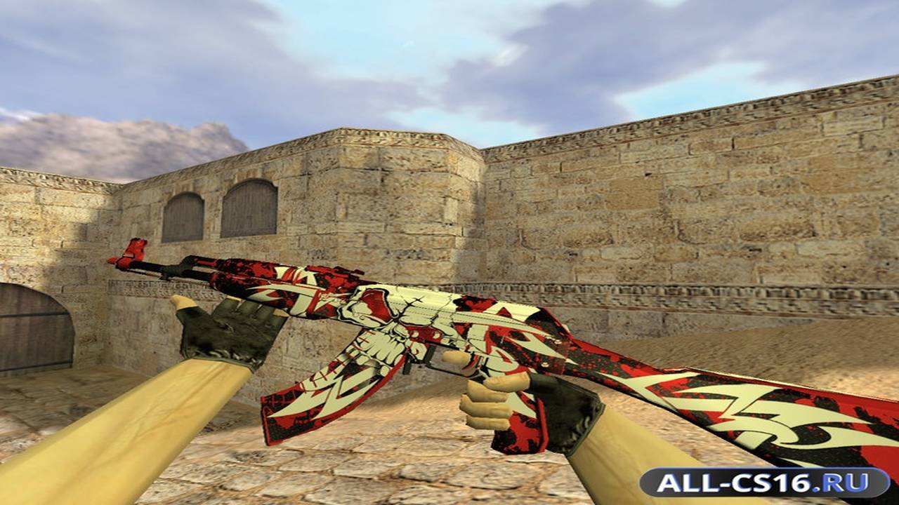 Модель оружия для CS 1.6 - AK-47 АК-47 Жнец