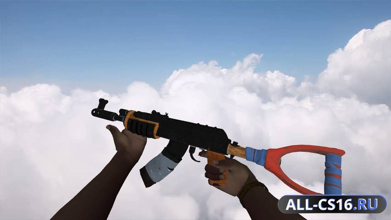 Модель оружия для CS 1.6 - AK-47 AK-47 RUST