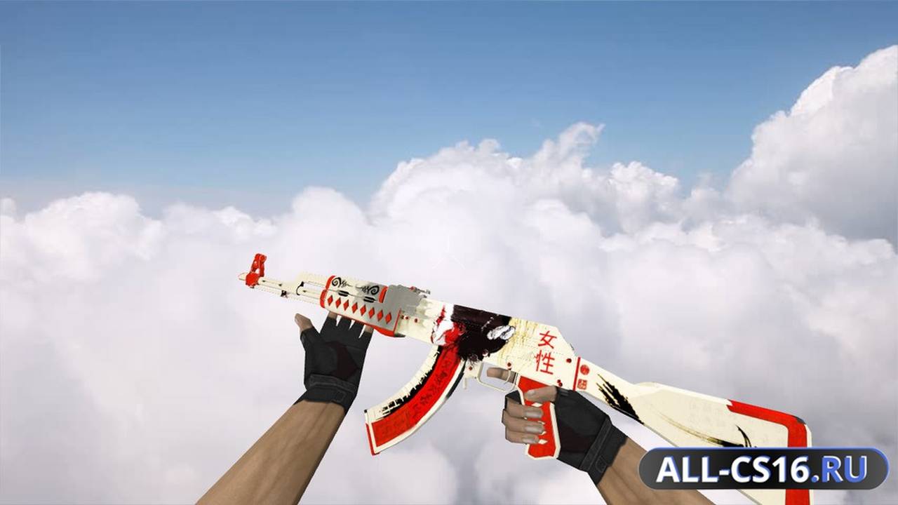 Модель оружия для CS 1.6 - AK-47 AK-47 Samurai