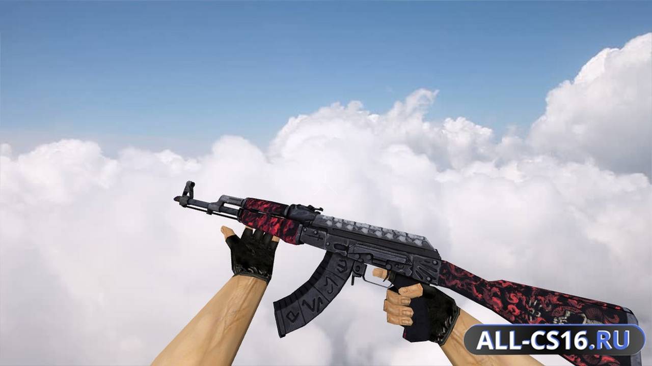 Модель оружия для CS 1.6 - AK-47 AK-47 Shallow Grave