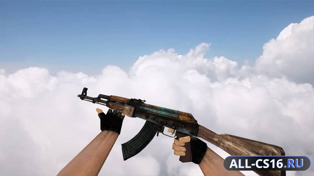 Модель оружия для CS 1.6 - AK-47 AK-47 Soviet Rust