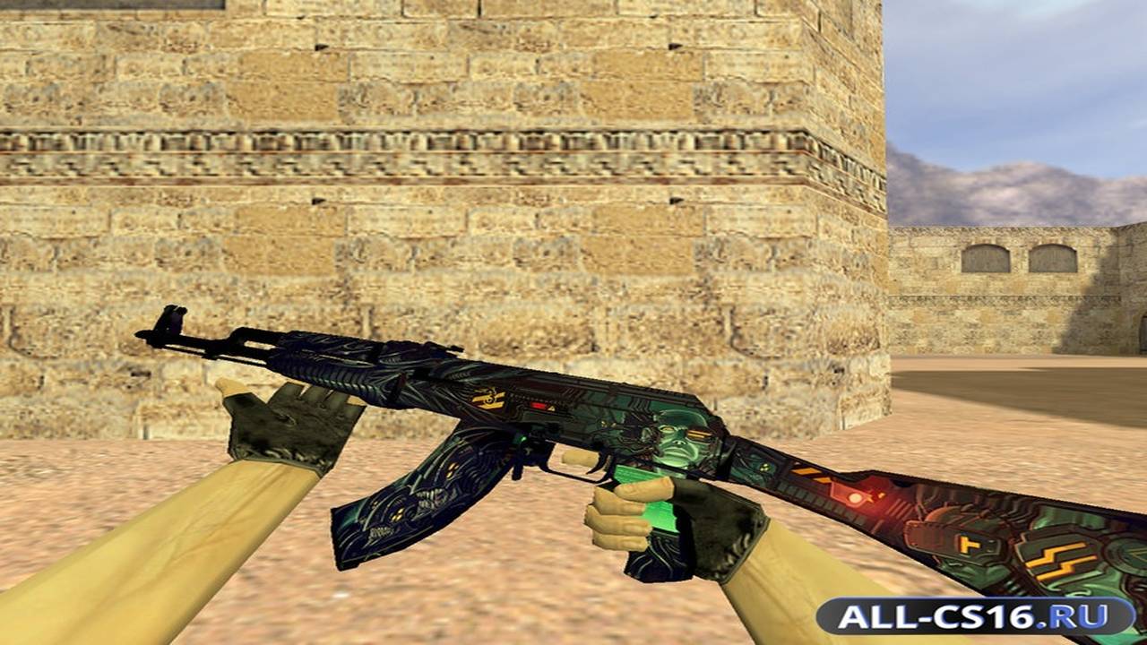 Модель оружия для CS 1.6 - AK-47 АК-47 Неизвестность