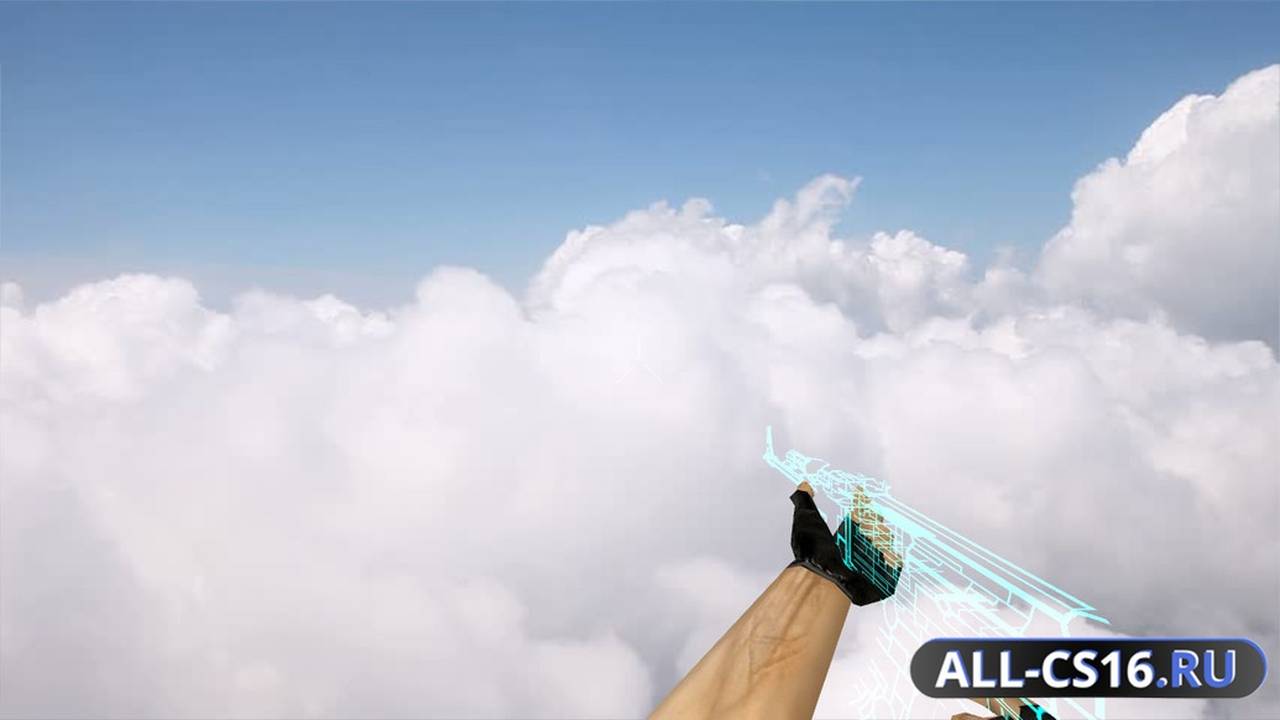 Модель оружия для CS 1.6 - AK-47 AK-47 TRON