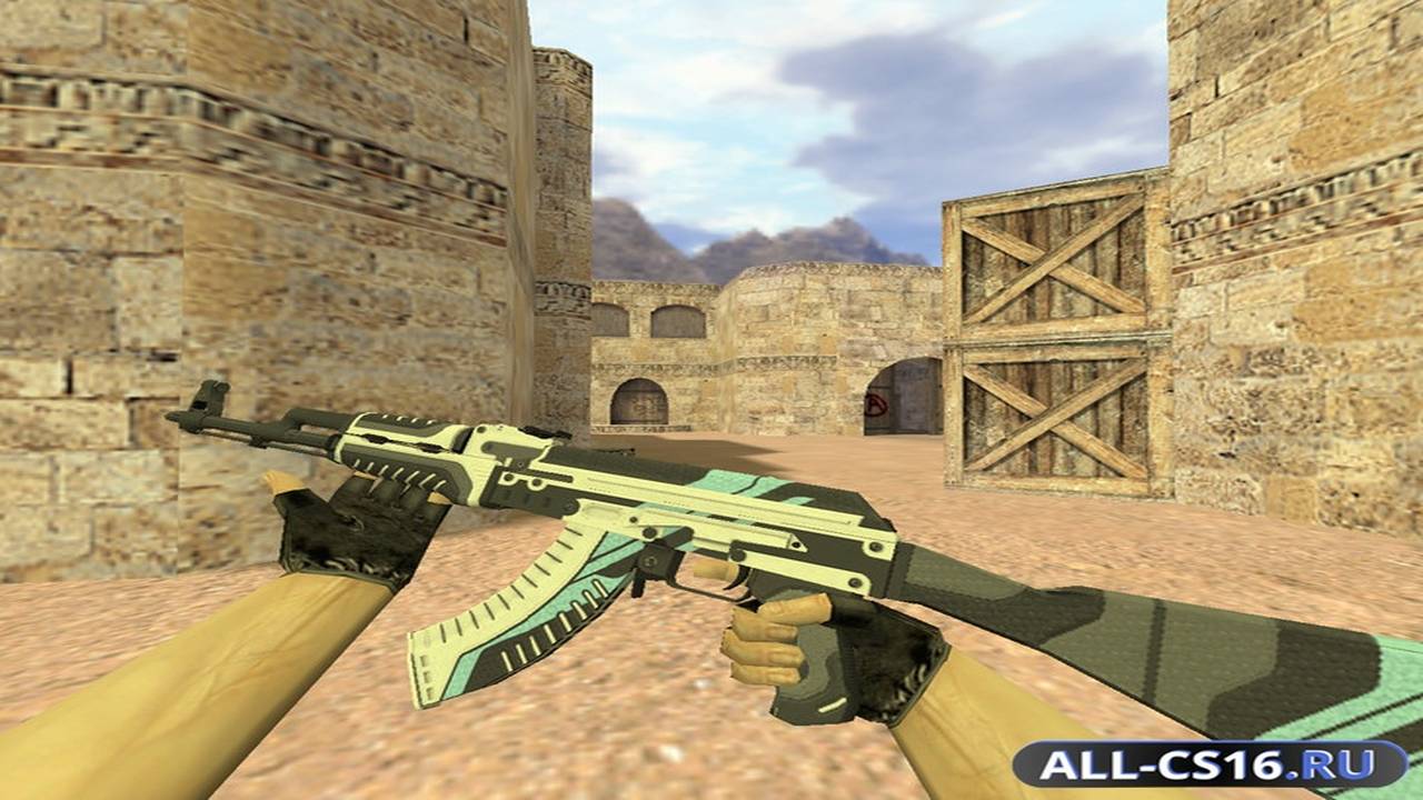 Модель оружия для CS 1.6 - AK-47 АК-47 Вулкан