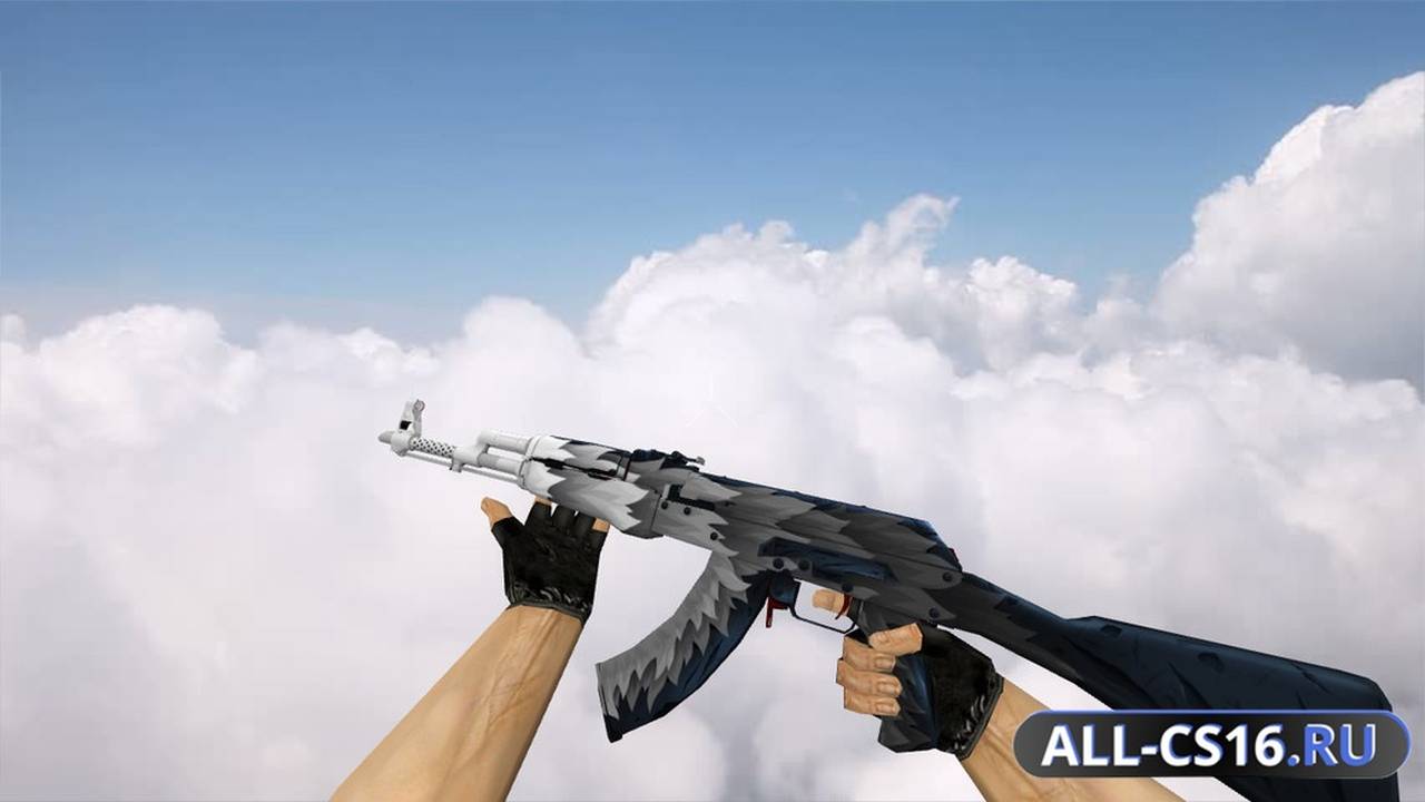 Модель оружия для CS 1.6 - AK-47 AK-47 White Fang