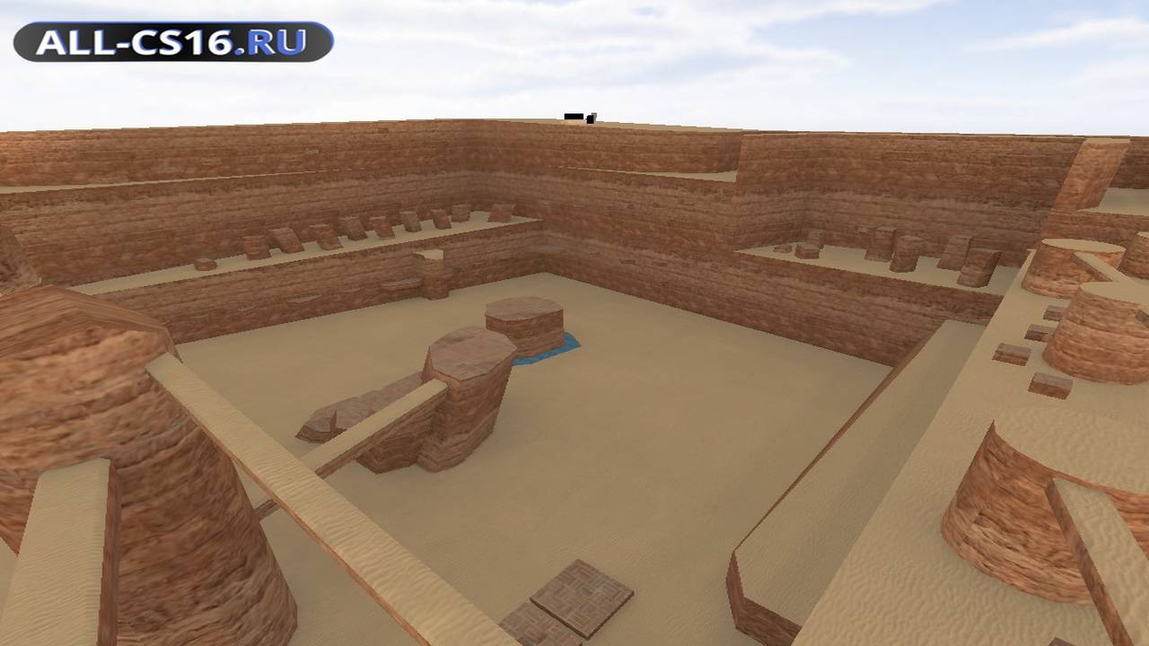 Карта «akzk_desertcliff» для CS 1.6 для CS 1.6