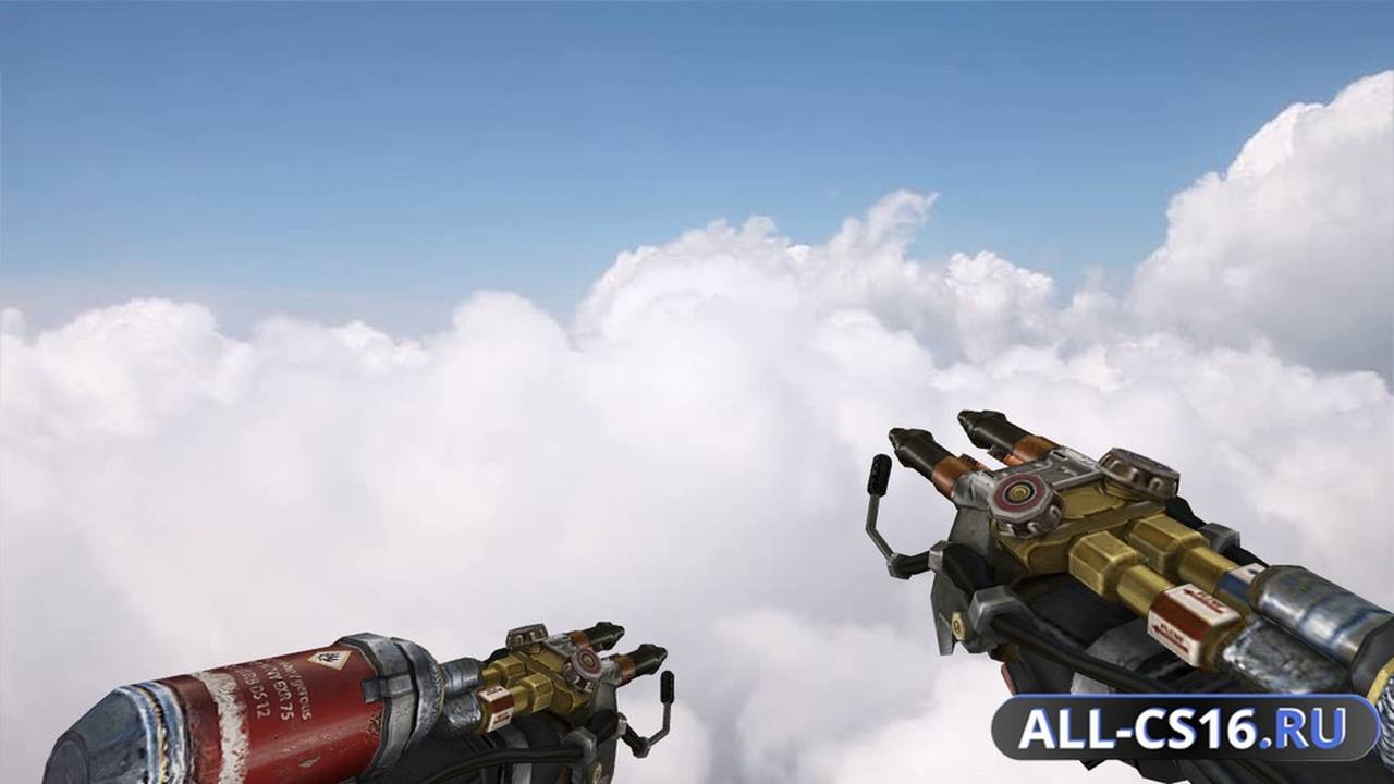 Модель оружия для CS 1.6 - Arms with Real Sleeve and Crowbar