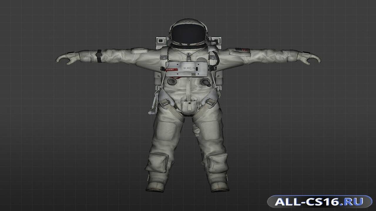 Модель игрока для CS 1.6 - Космонавт