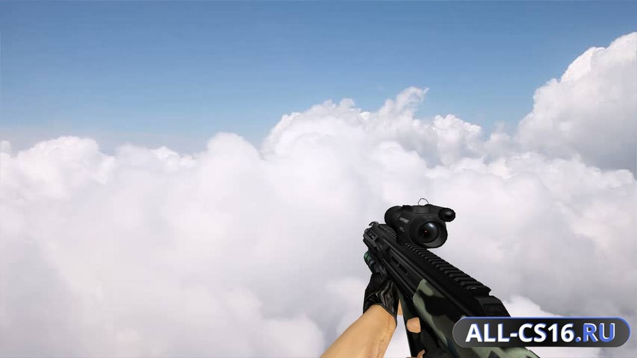 Модель оружия для CS 1.6 - AUG AUG A3 Camo