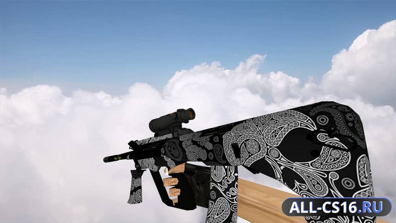 Модель оружия для CS 1.6 - AUG AUG Black Series