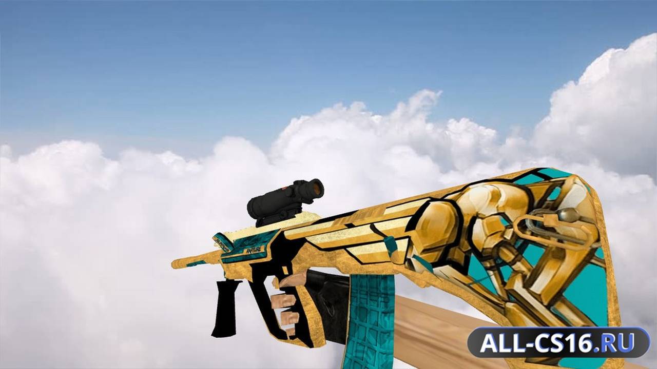 Модель оружия для CS 1.6 - AUG AUG Deco