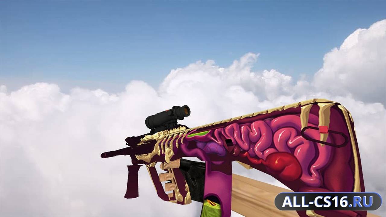Модель оружия для CS 1.6 - AUG AUG Huge Guts