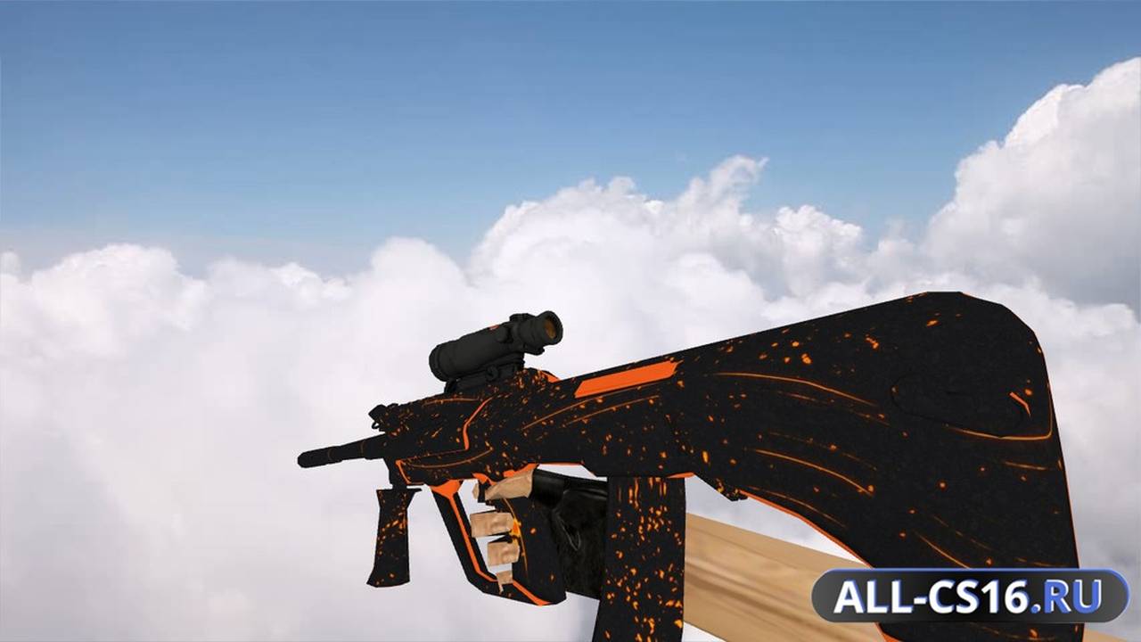 Модель оружия для CS 1.6 - AUG AUG Lavale