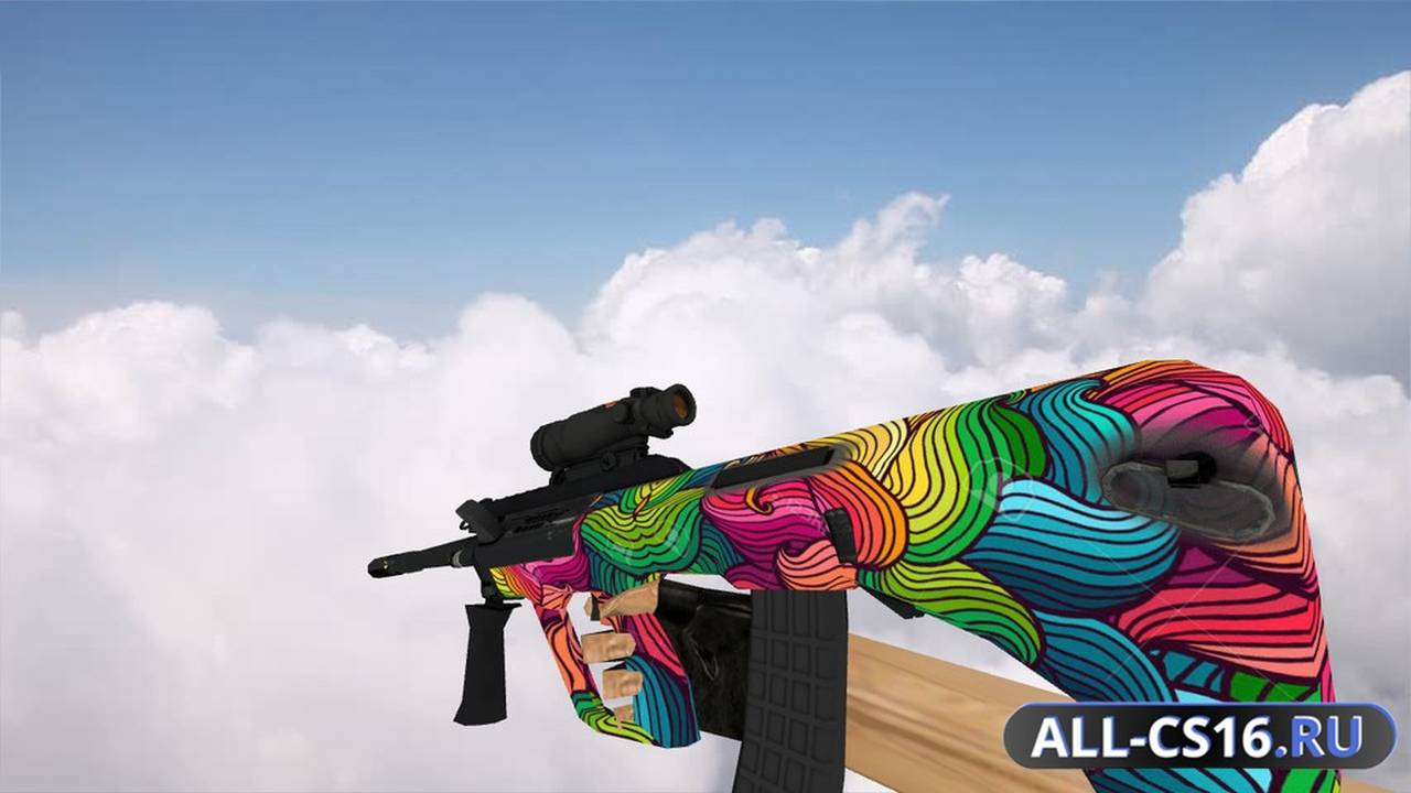 Модель оружия для CS 1.6 - AUG AUG Nathlose