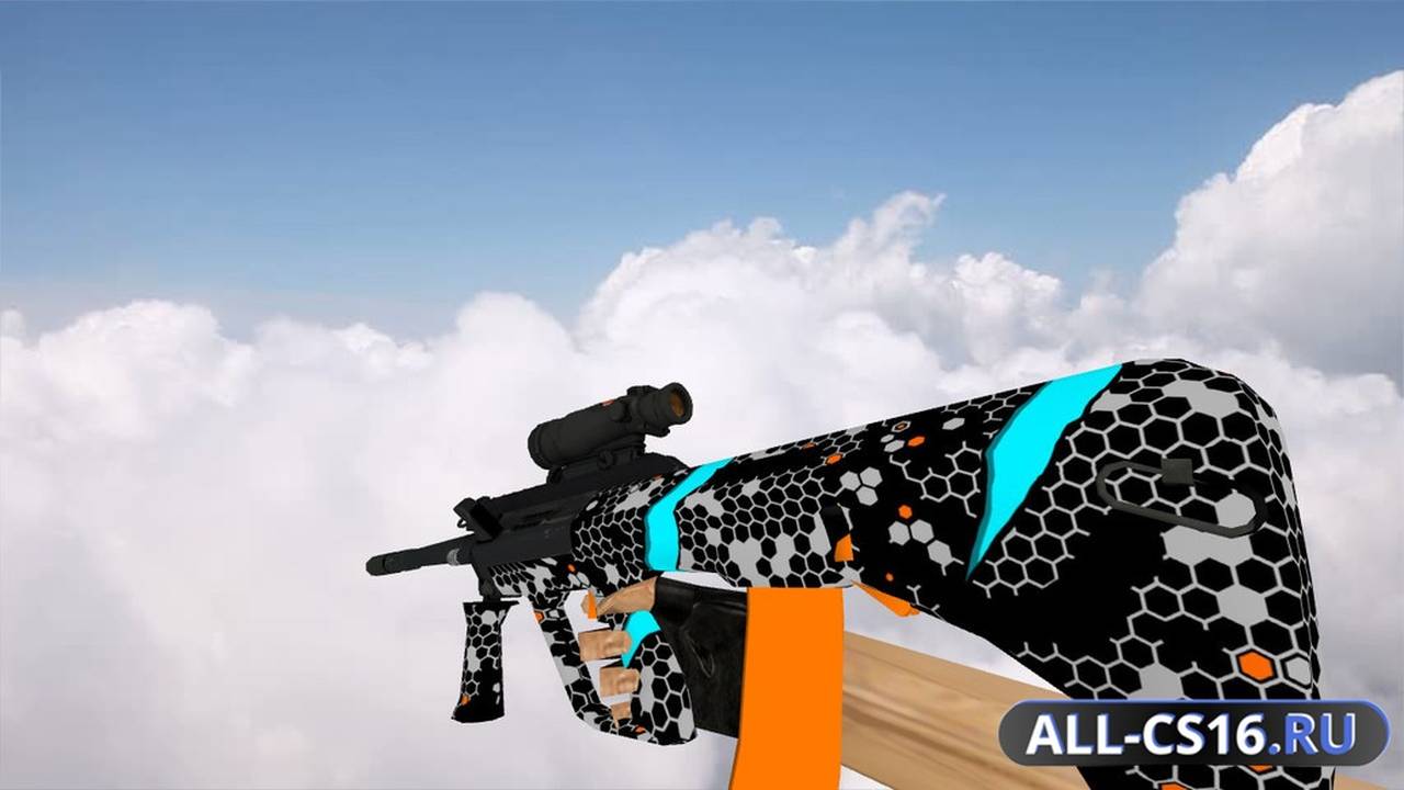 Модель оружия для CS 1.6 - AUG AUG Next Technology