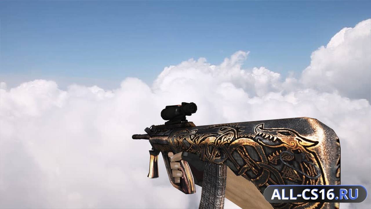 Модель оружия для CS 1.6 - AUG AUG Onix Copper Age