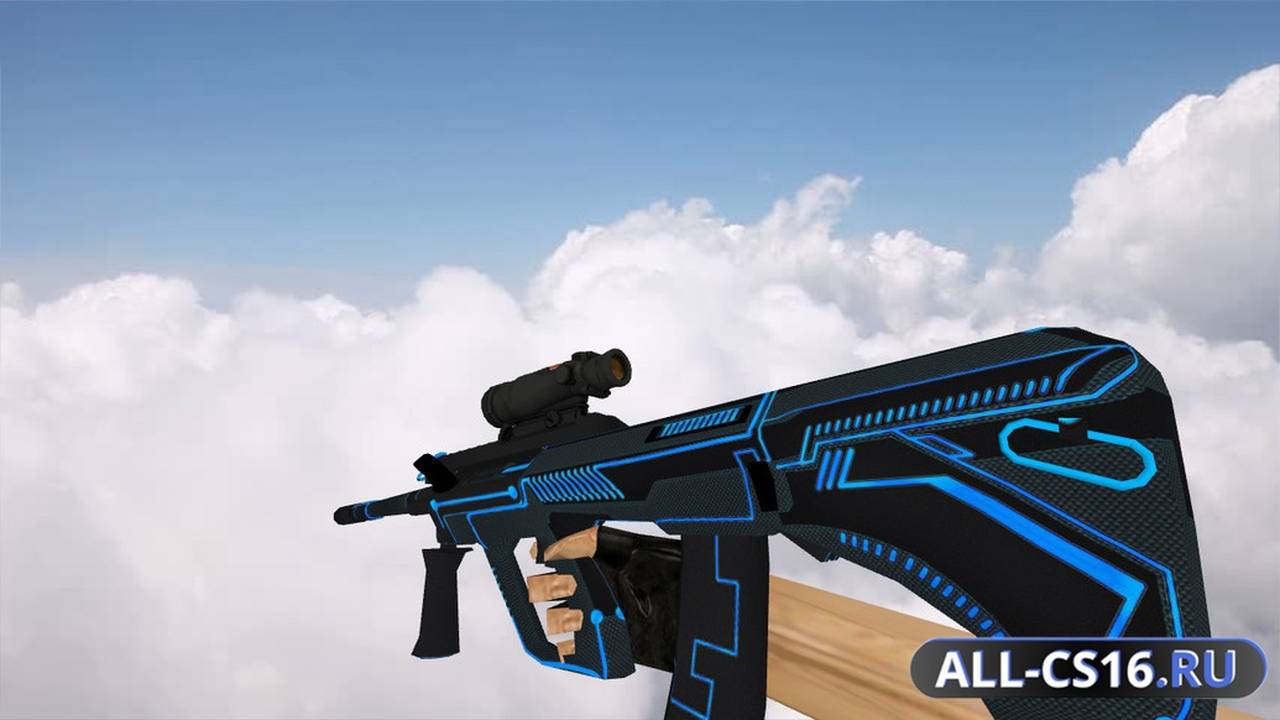 Модель оружия для CS 1.6 - AUG AUG Plasmax