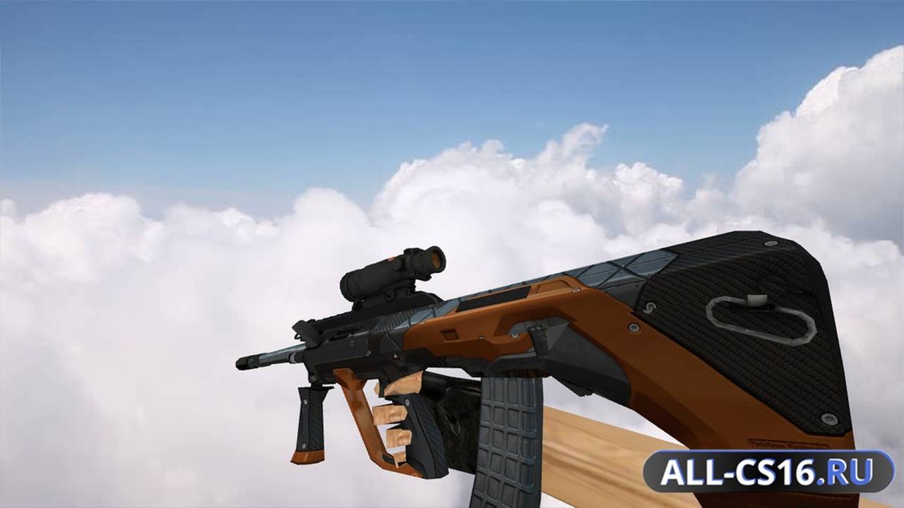 Модель оружия для CS 1.6 - AUG AUG Trique