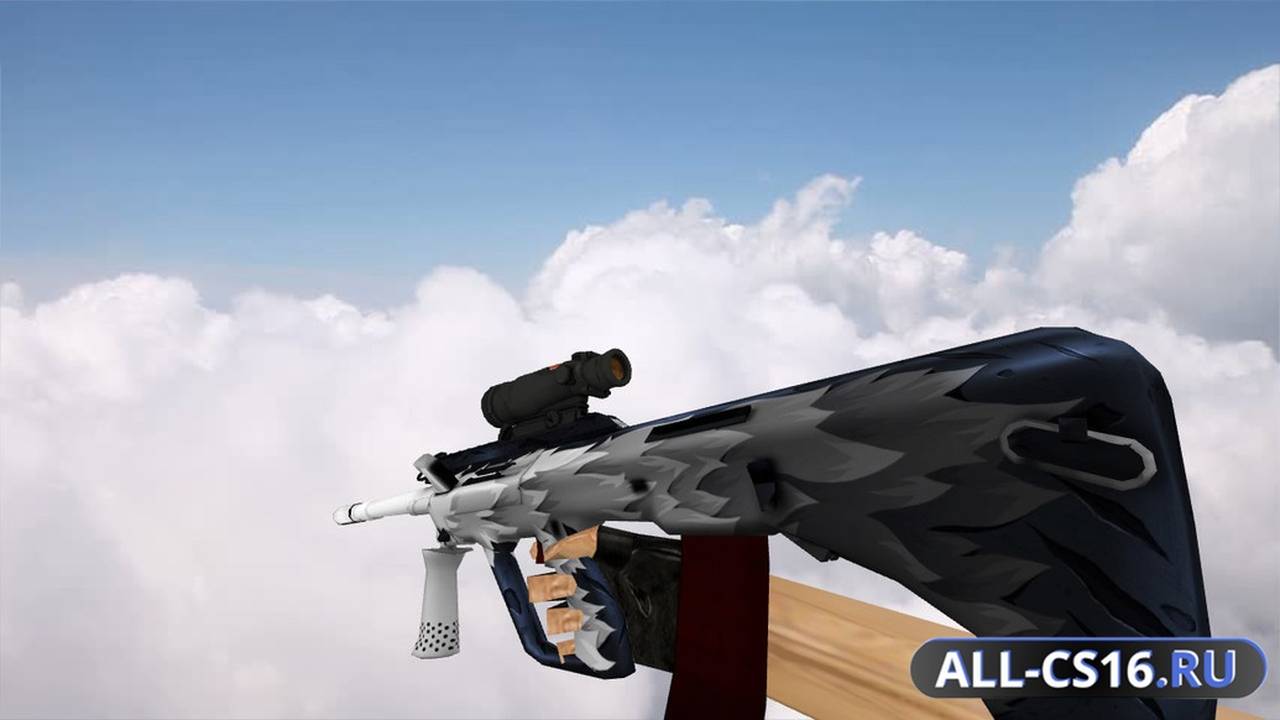 Модель оружия для CS 1.6 - AUG AUG White Fang