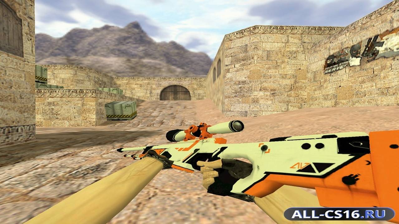 Модель оружия для CS 1.6 - AWP AWP Азимов