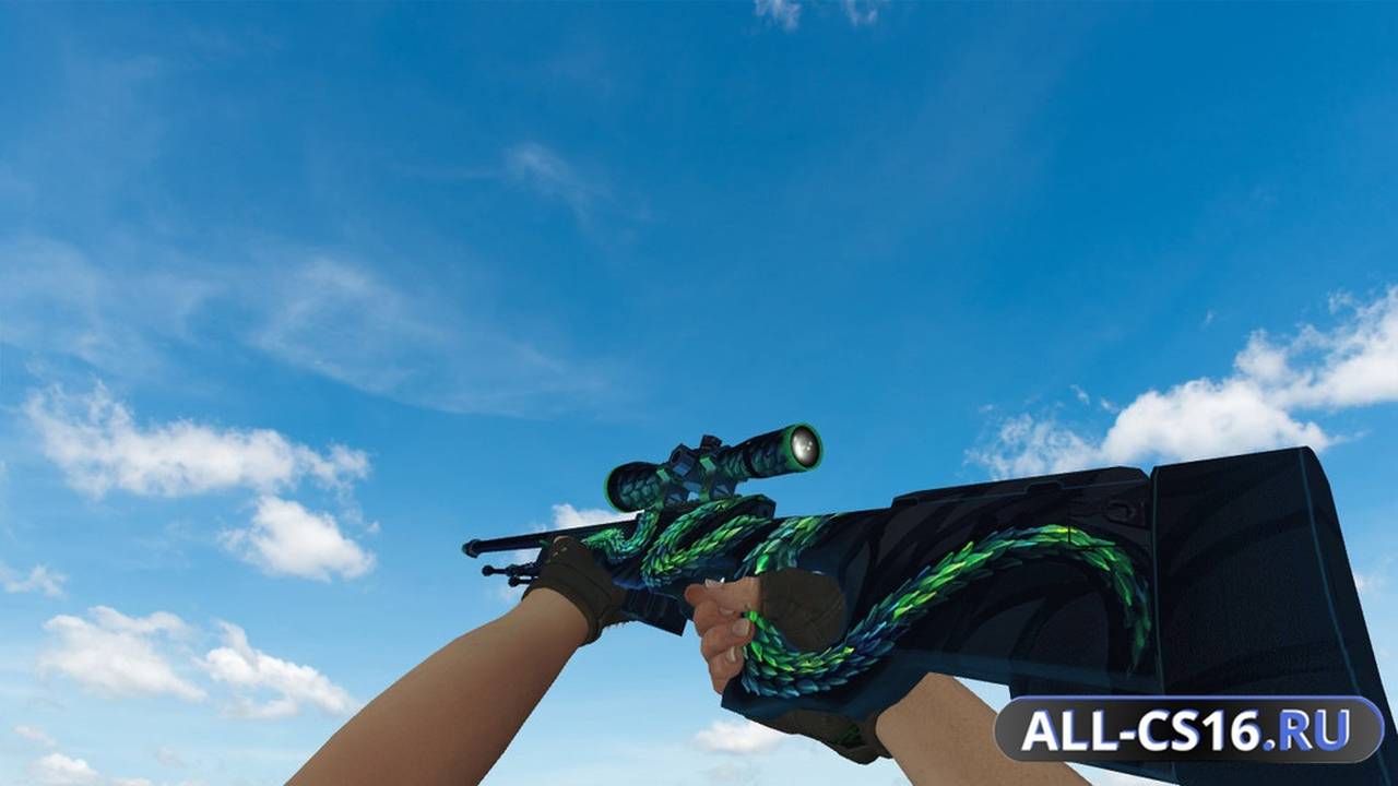 Модель оружия для CS 1.6 - AWP AWP Древесная гадюка