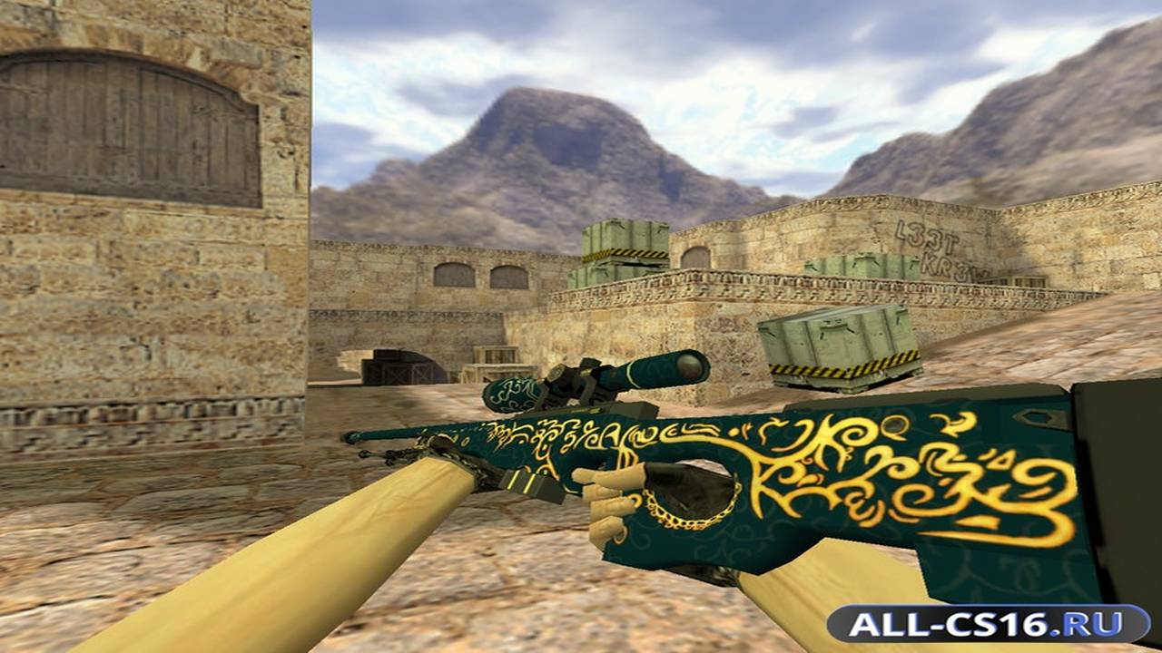 Модель оружия для CS 1.6 - AWP AWP Вавилон