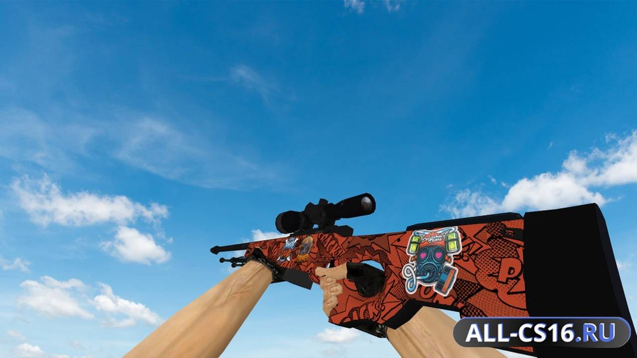 Модель оружия для CS 1.6 - AWP AWP «БАХ
