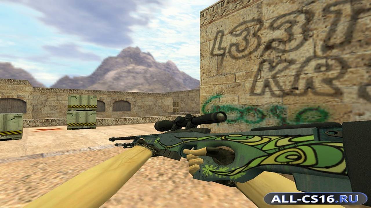 Модель оружия для CS 1.6 - AWP AWP Кортисейра